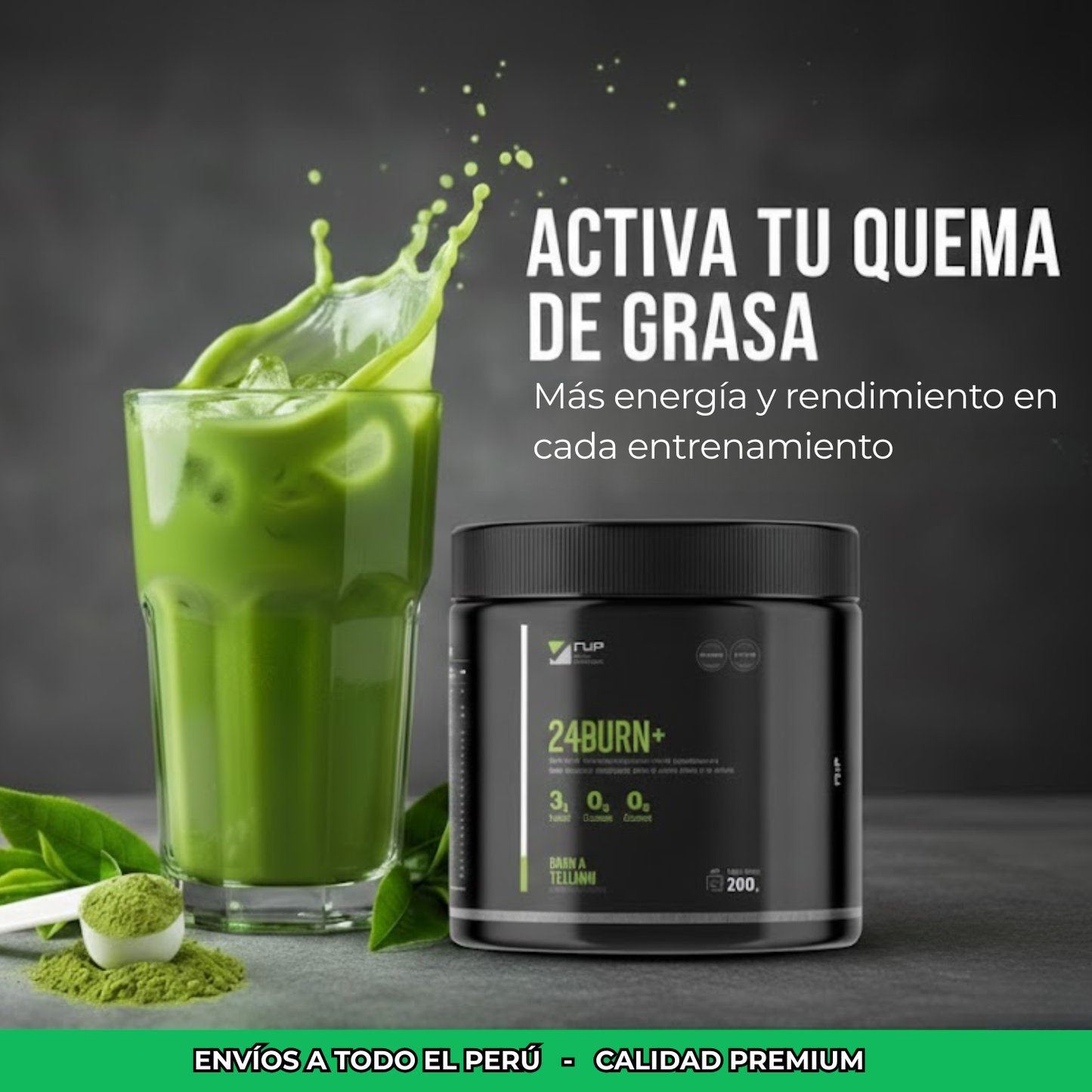 24Burn Quemador de grasa y reductor de tallas